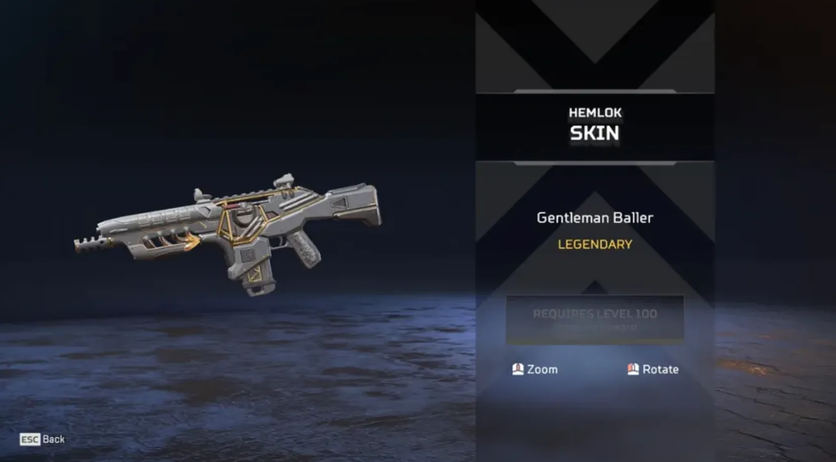 Gentleman Baller apex legends